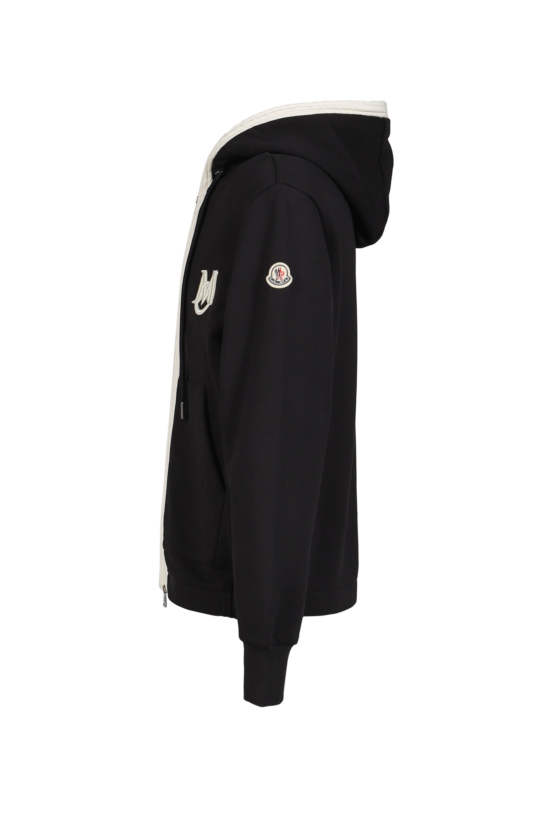 ZIP UP HOODIE / 999 BLK