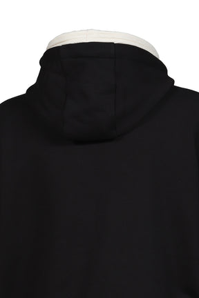 ZIP UP HOODIE / 999 BLK