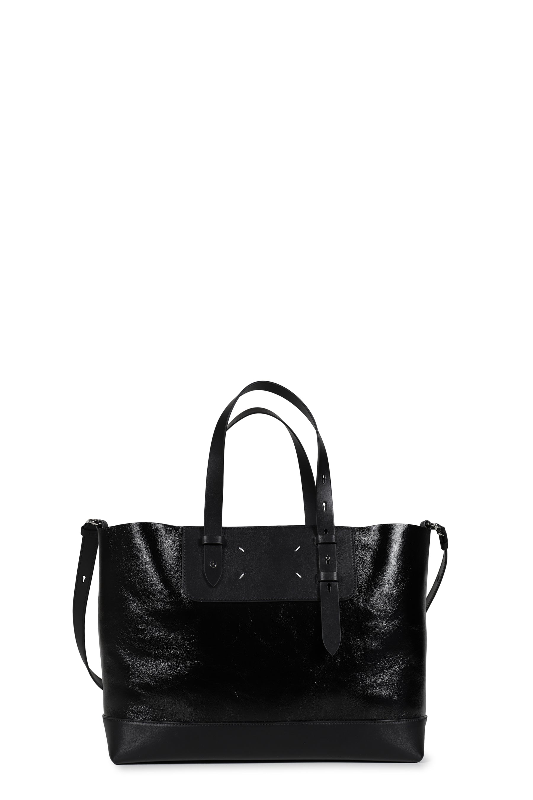 Maison Margiela SHOPPING HORIZONTAL MEDIUM / BLK