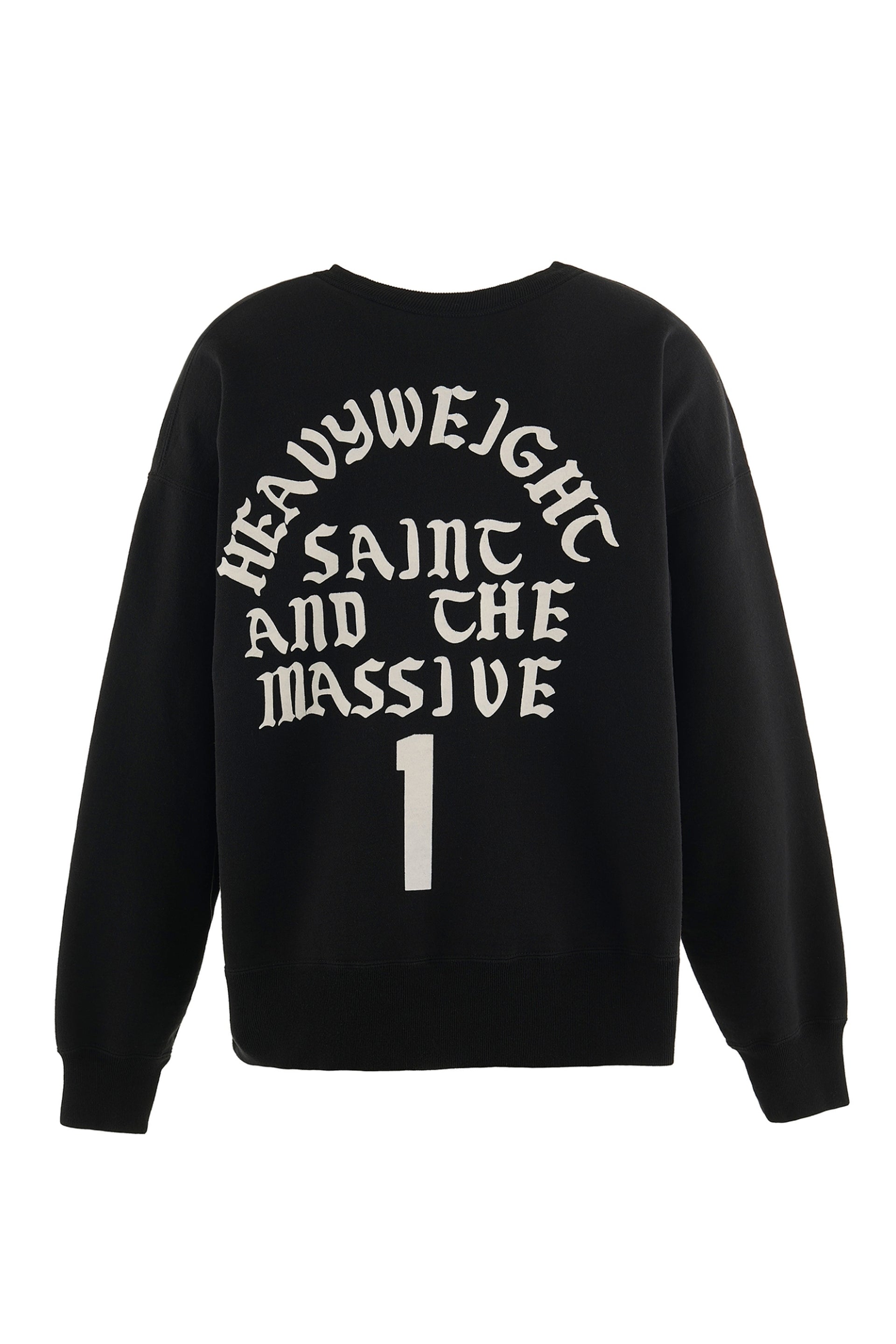 CREW SWT/IT'S SAINT / BLK 