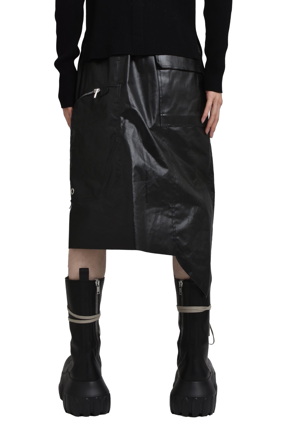 DRACCA SKIRT / BLK