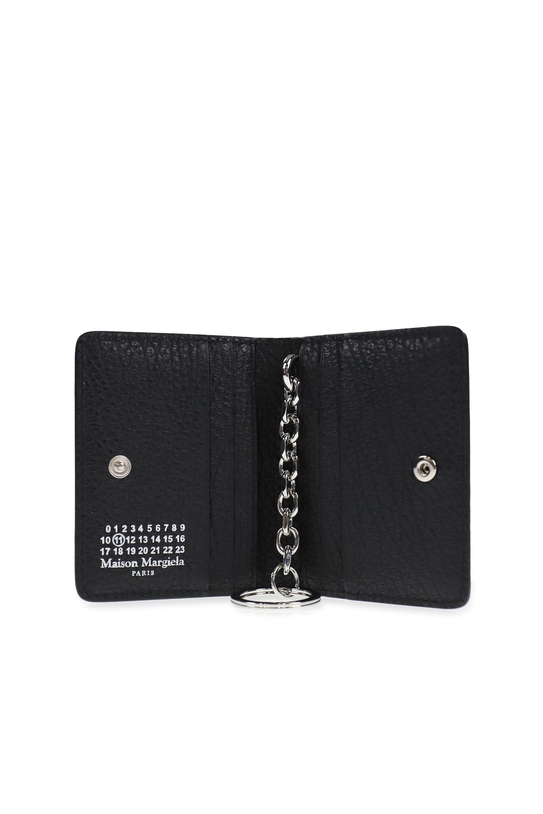 CARD HOLDER CLIP 2 KEYRING / BLK