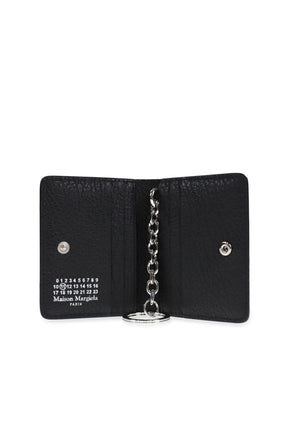 CARD HOLDER CLIP 2 KEYRING / BLK