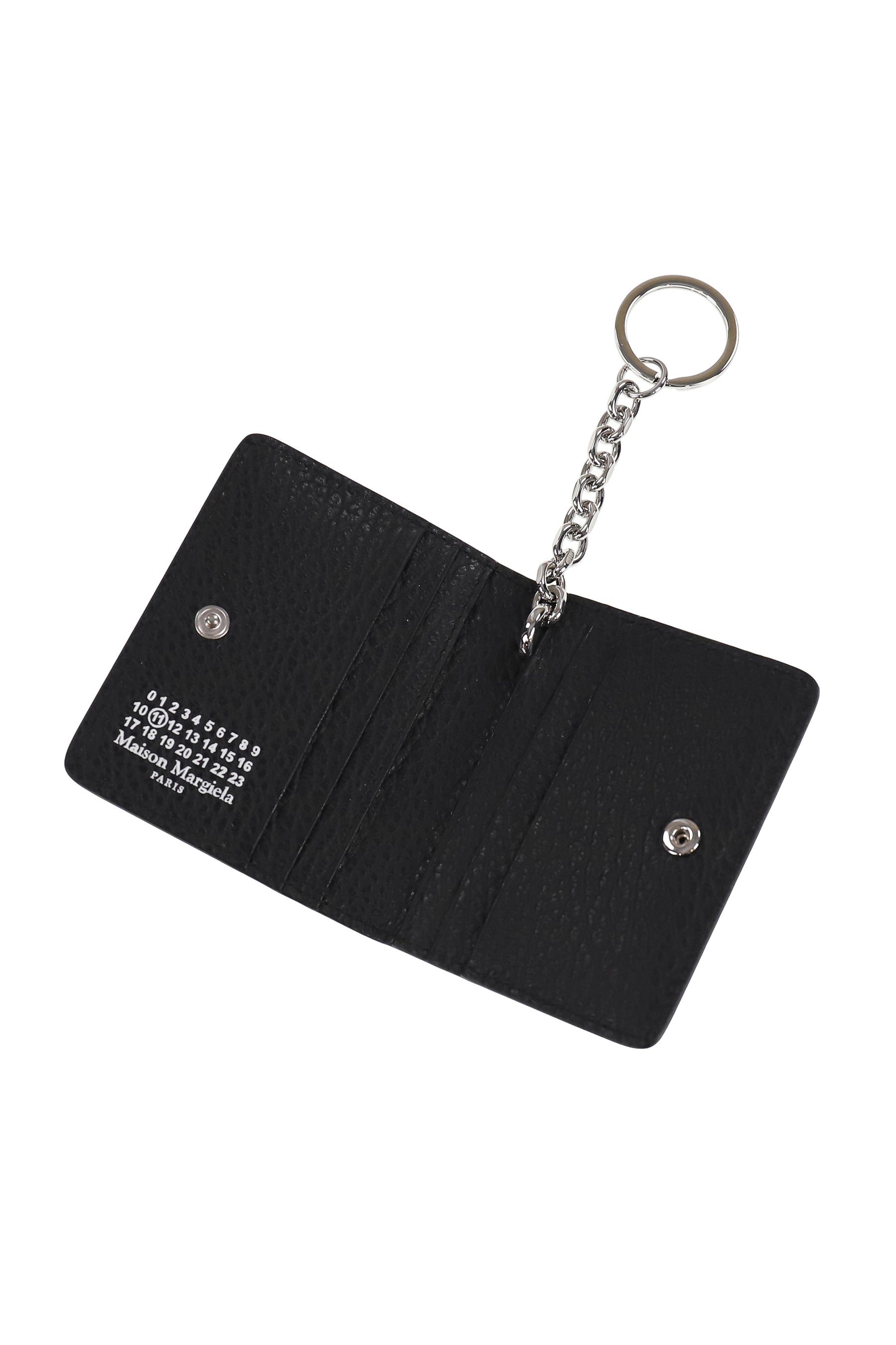 CARD HOLDER CLIP 2 KEYRING / BLK
