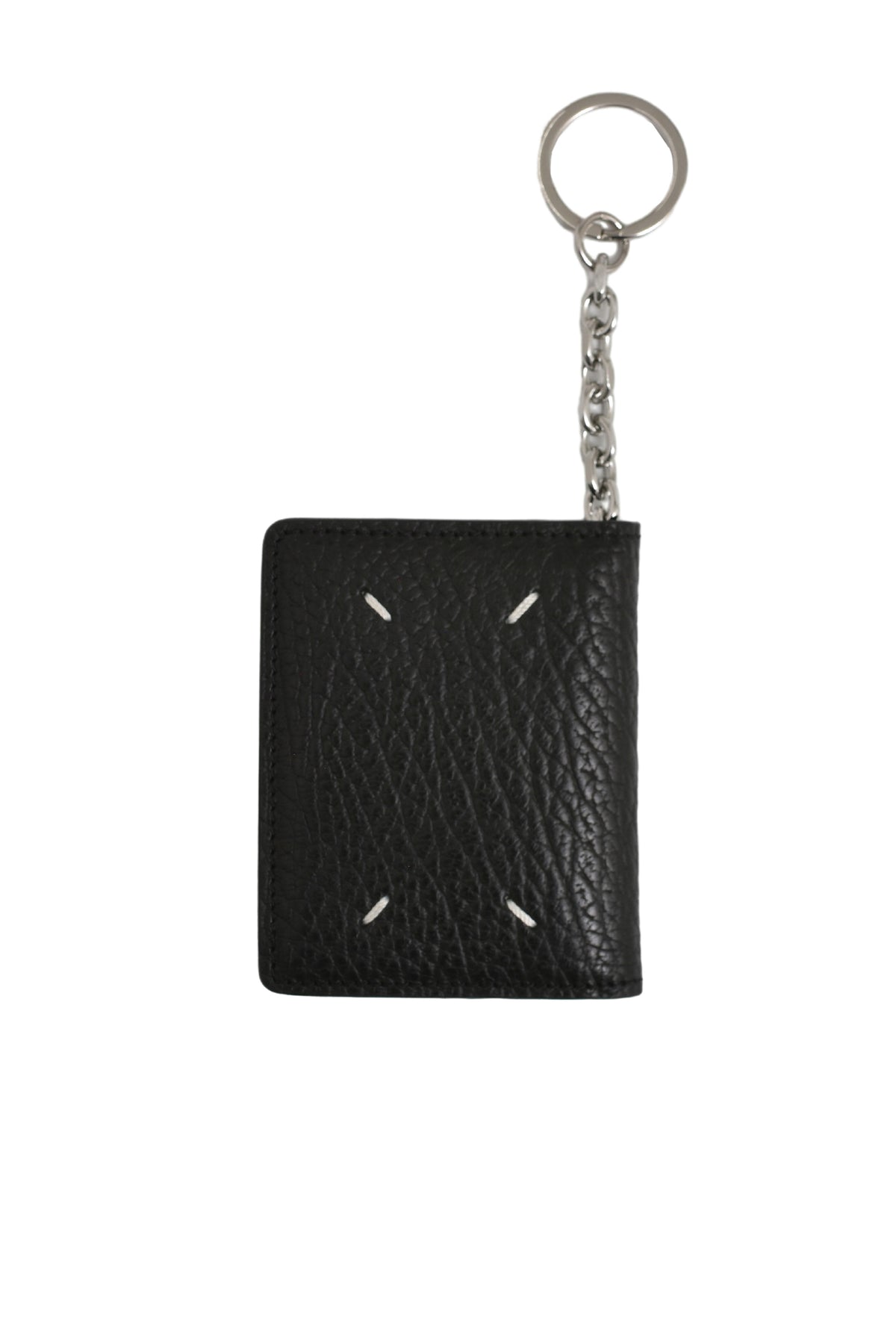 CARD HOLDER CLIP 2 KEY RING / BLK