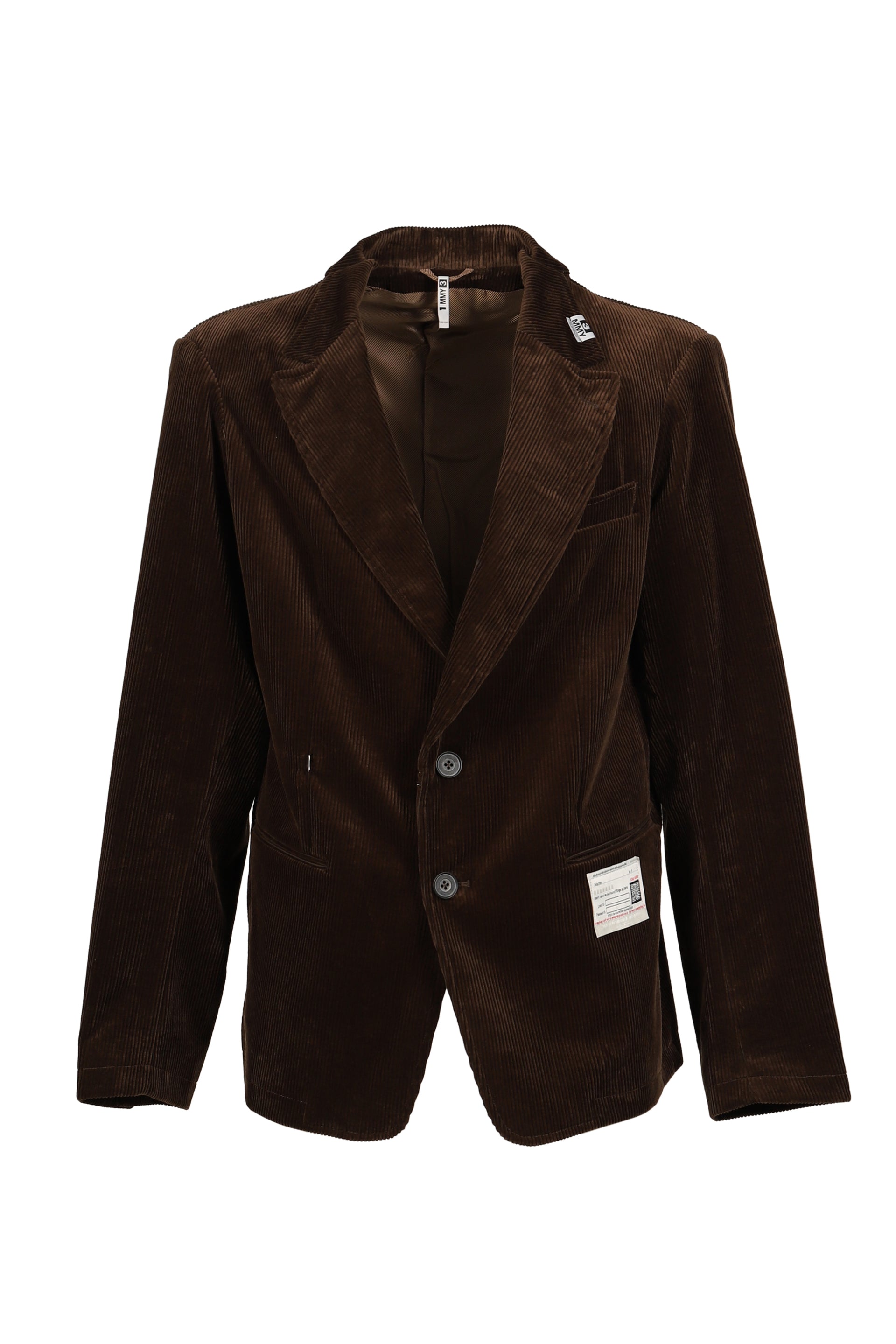 SWITCH FRONT CORDUROY BLAZER / BRW
