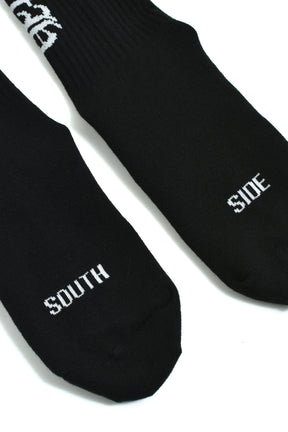 OLD ENGLISH LOGO SOCKS 2PACK / BLK&amp;WHT 