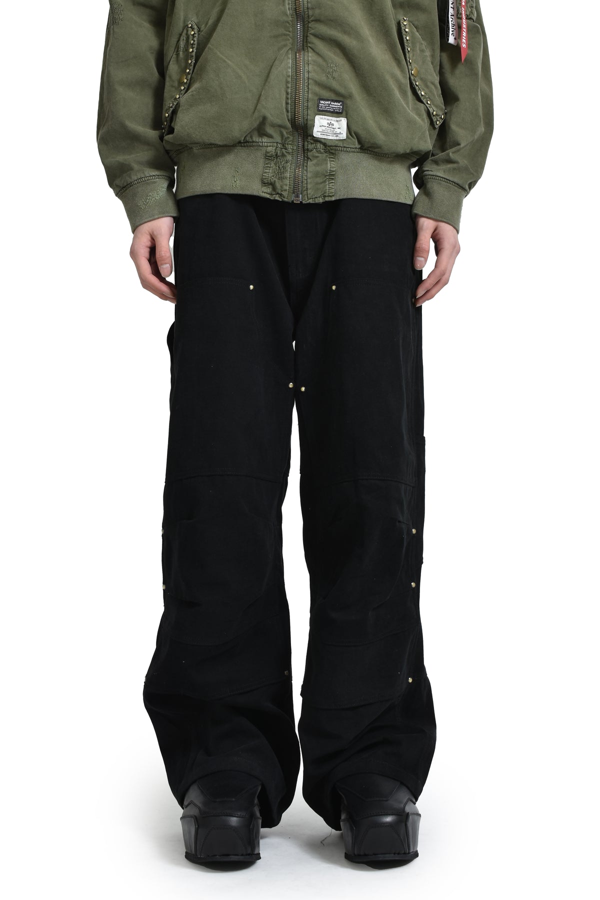 NOVA CARPENTER PANTS / BLK