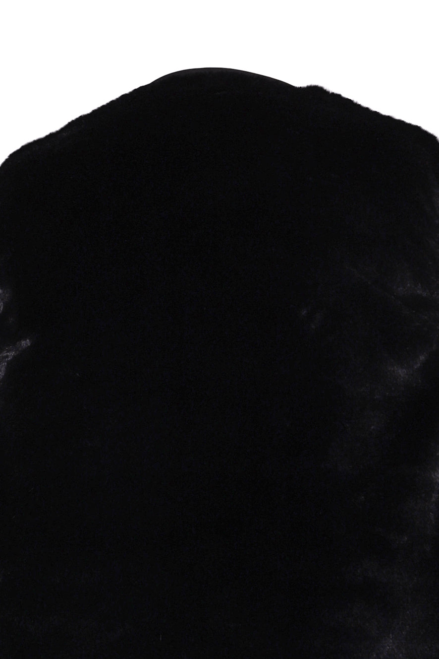 TECH REVERSIBLE BRITISH HUNTER FUR VEST / BLK 