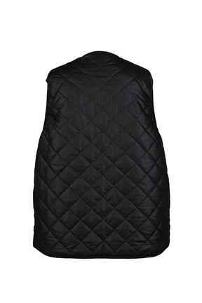 TECH REVERSIBLE BRITISH HUNTER FUR VEST / BLK 