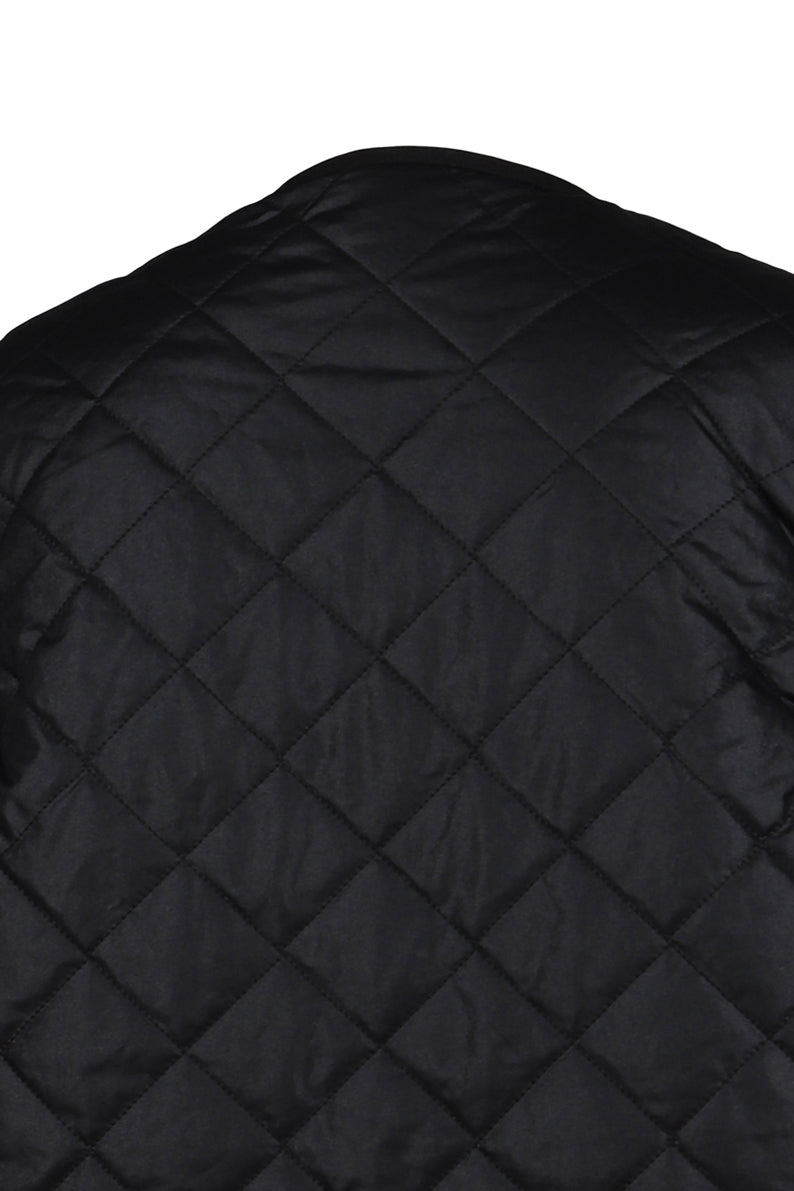 TECH REVERSIBLE BRITISH HUNTER FUR VEST / BLK 