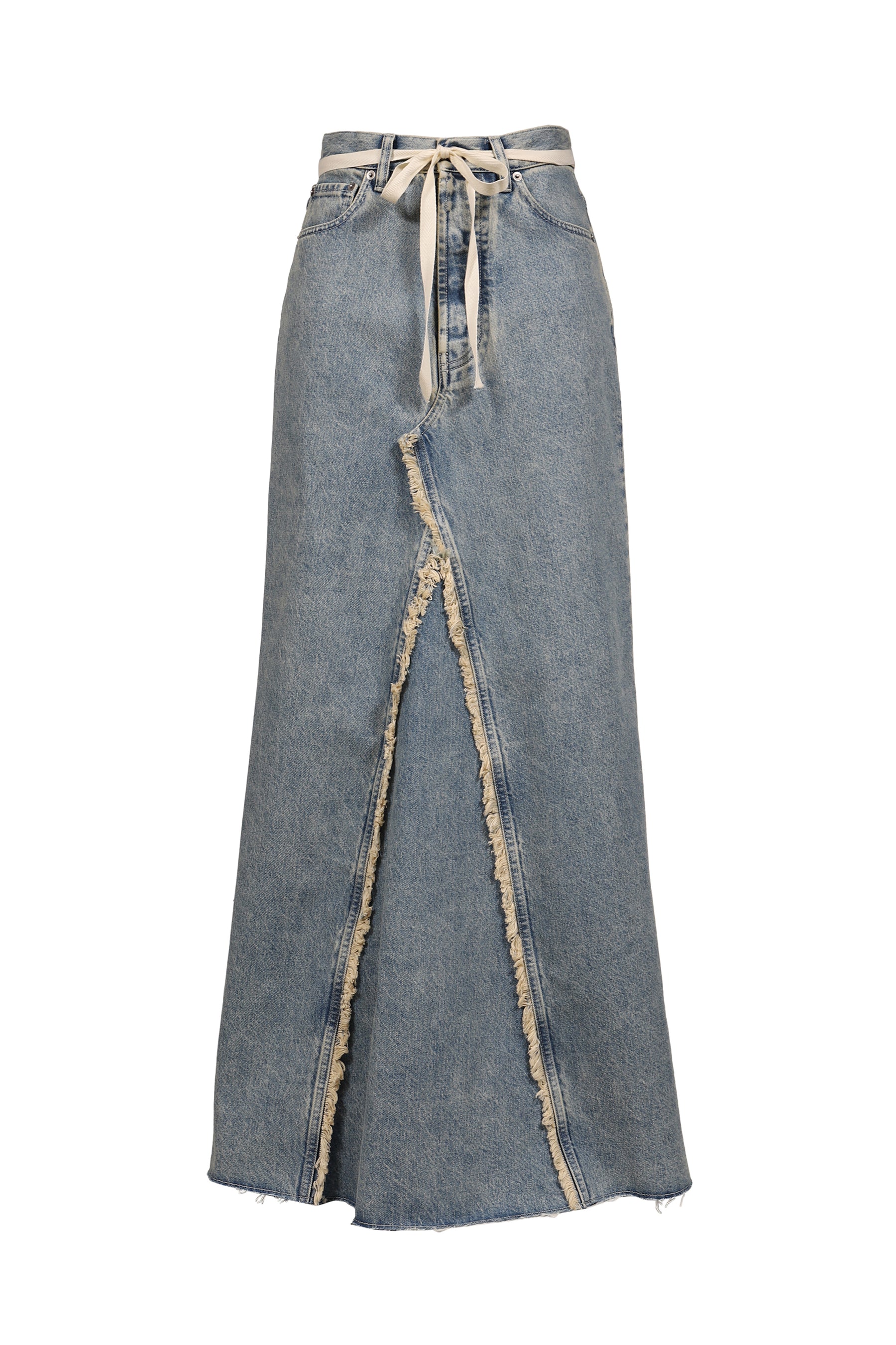 Maison Margilea メゾンマルジェラ SS26 LONG SKIRT / ICE BLU