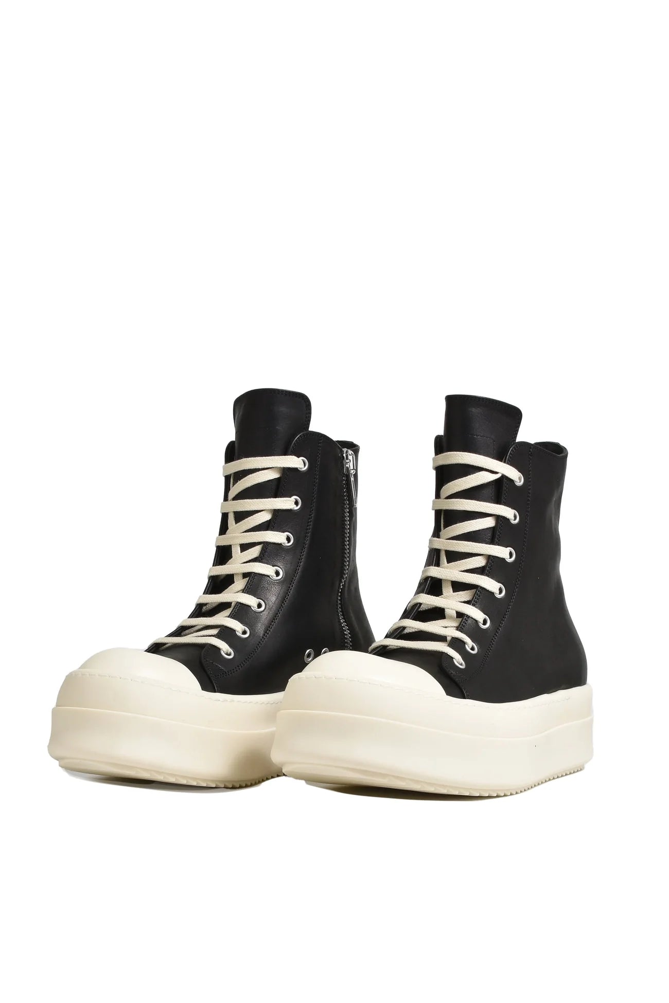 MEGA BUMPER SNEAKERS / BLACK/MILK/MILK