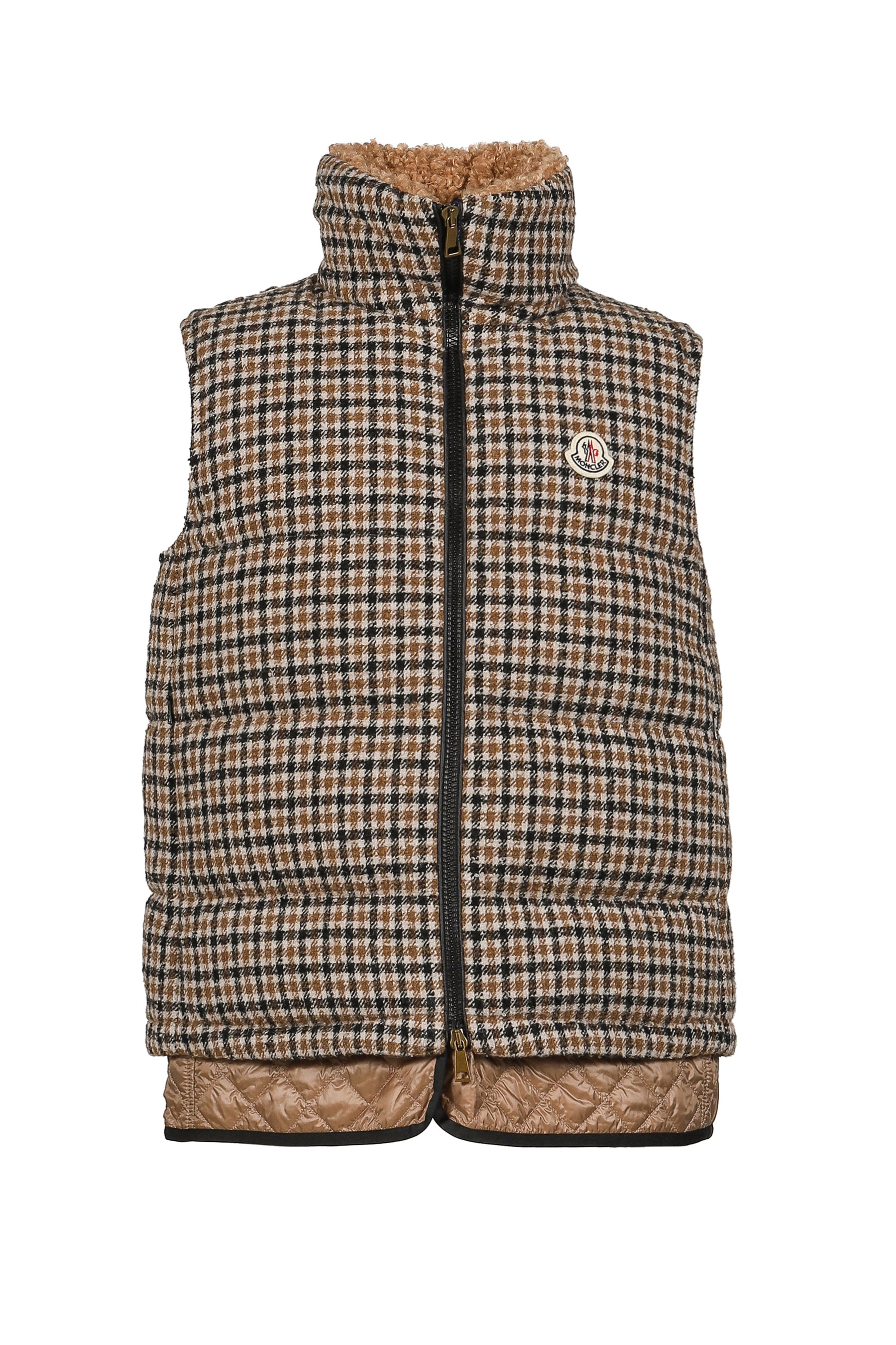 TOUVET VEST / GRY CHECK