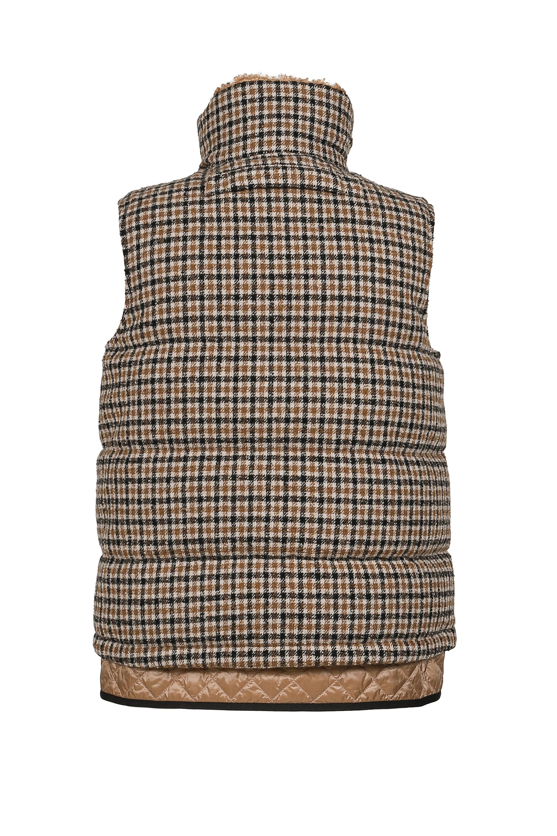 TOUVET VEST / GRY CHECK