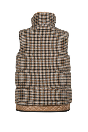 TOUVET VEST / GRY CHECK