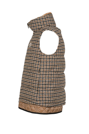 TOUVET VEST / GRY CHECK