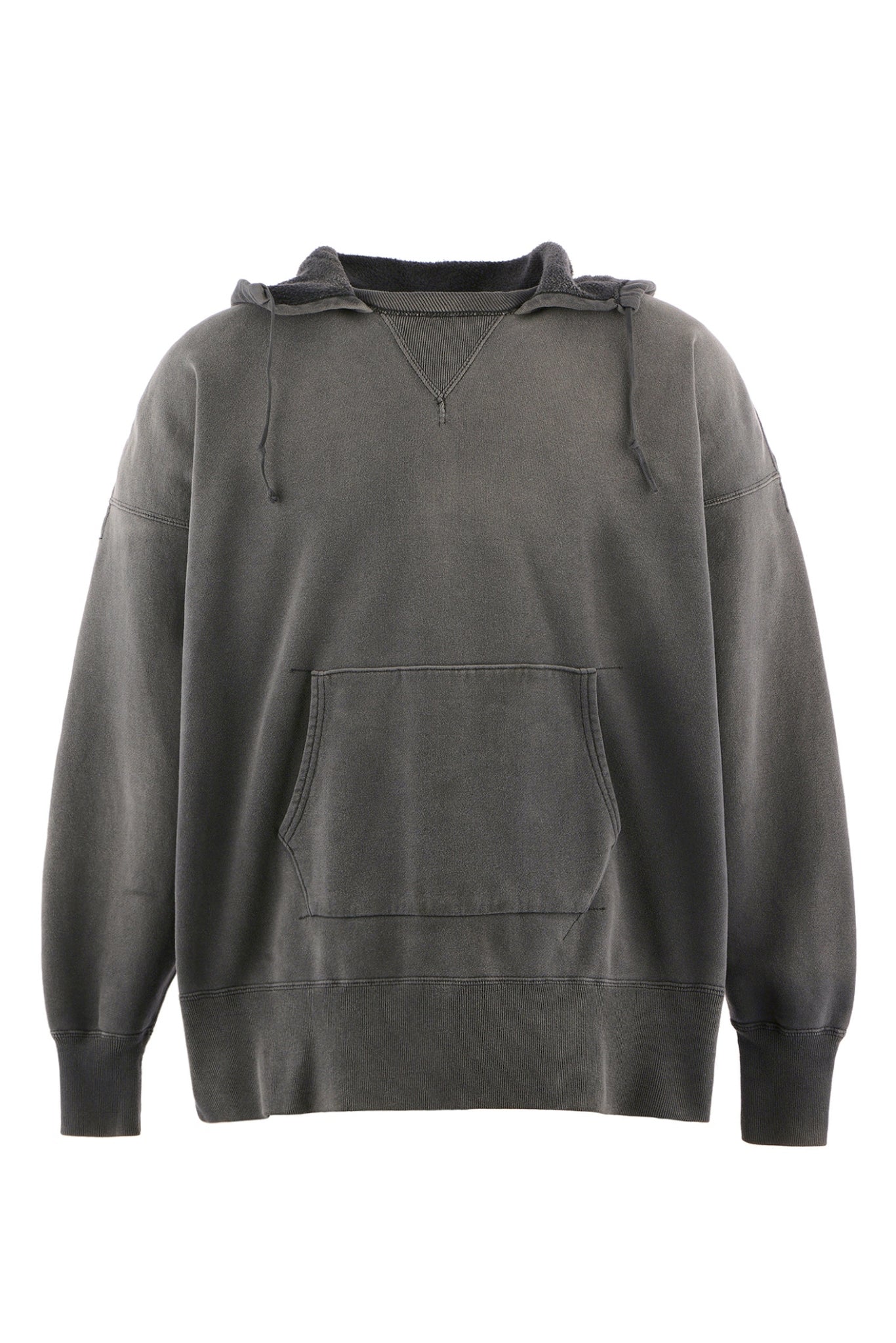 BB_AFTER HOODED HOODIE/V/BLK / BLK
