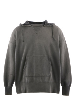 BB_AFTER HOODED HOODIE/V/BLK / BLK
