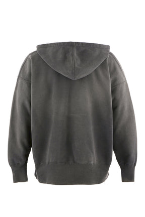 BB_AFTER HOODED HOODIE/V/BLK / BLK