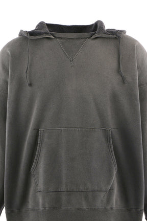 BB_AFTER HOODED HOODIE/V/BLK / BLK