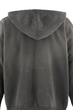 BB_AFTER HOODED HOODIE/V/BLK / BLK