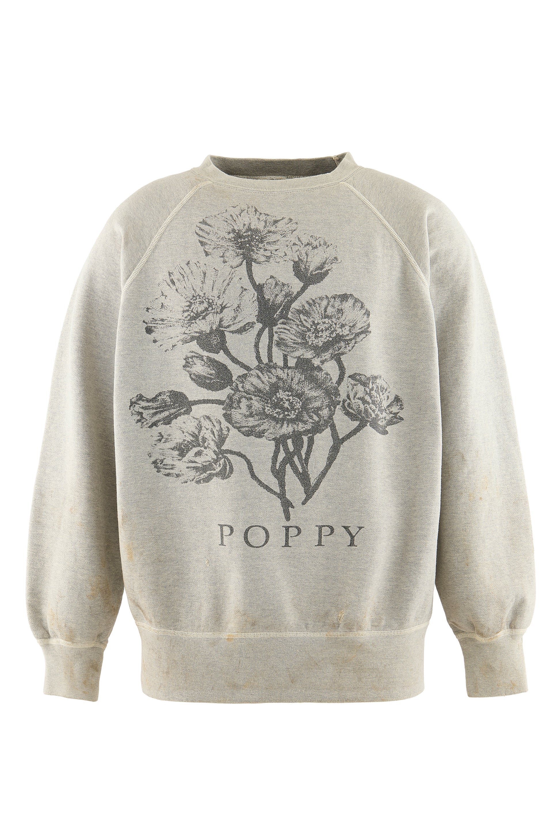 SAINT Mxxxxxx CREW SWT/FLOWER / WHT