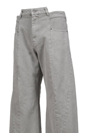 SPLICED DENIM / GRY