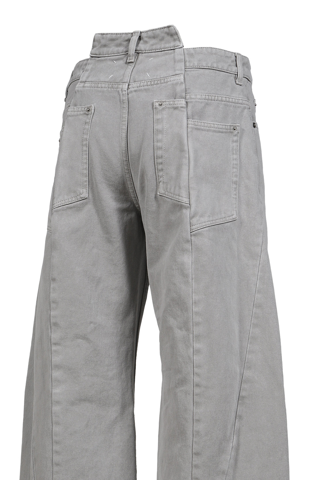SPLICED DENIM / GRY