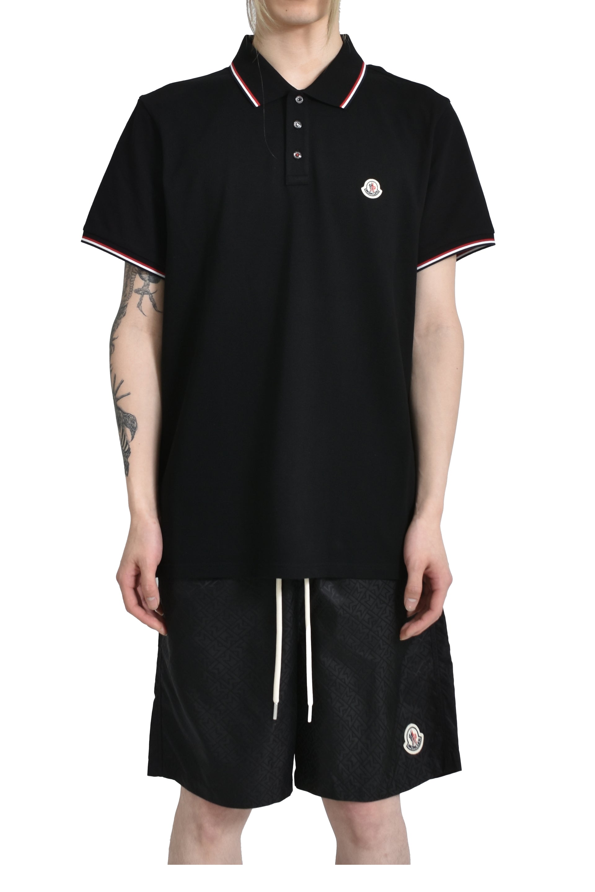 Moncler SS POLO / BLK