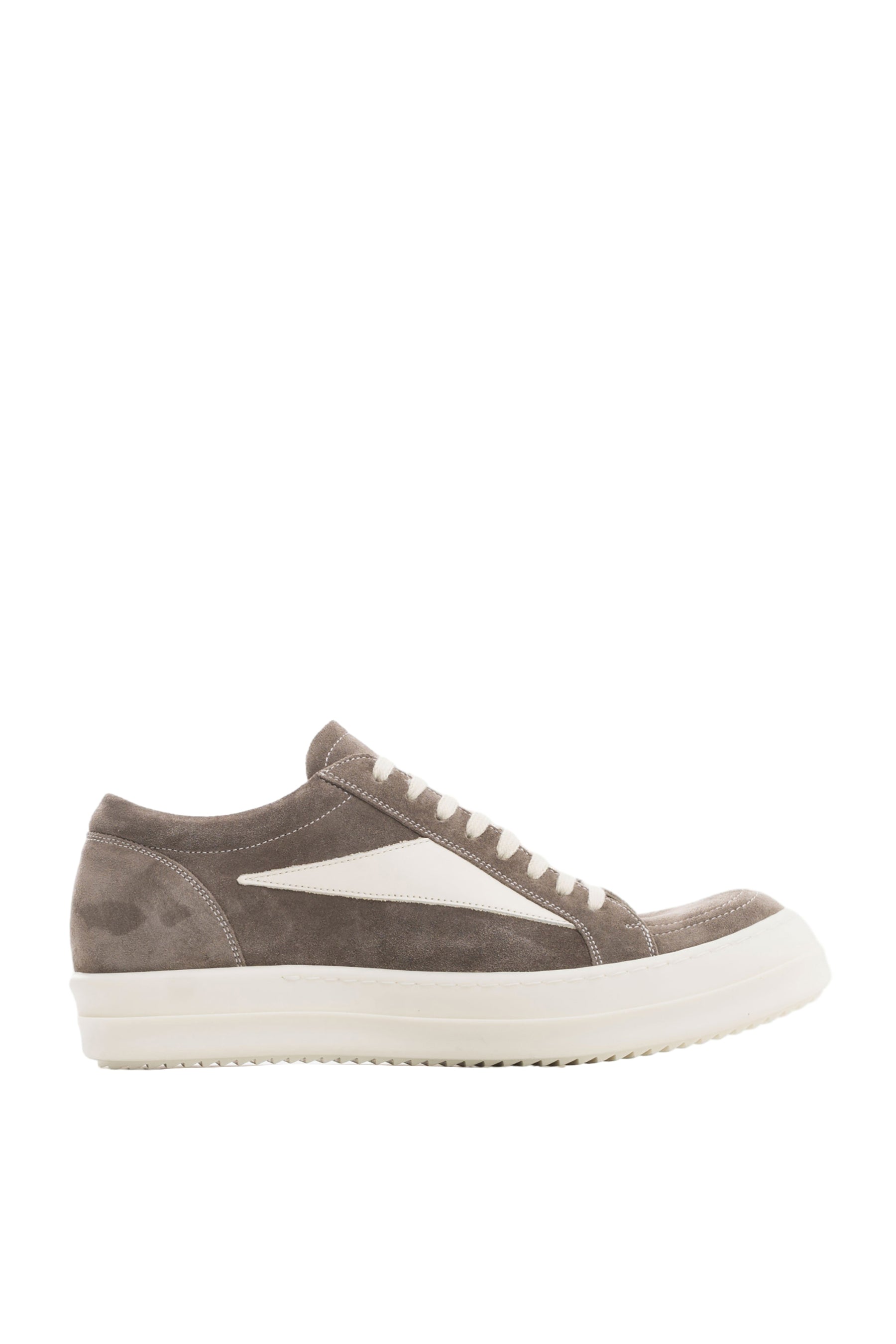 Rick Owens SS23 VINTAGE SNEAKS / DUST/MILK/MILK - NUBIAN