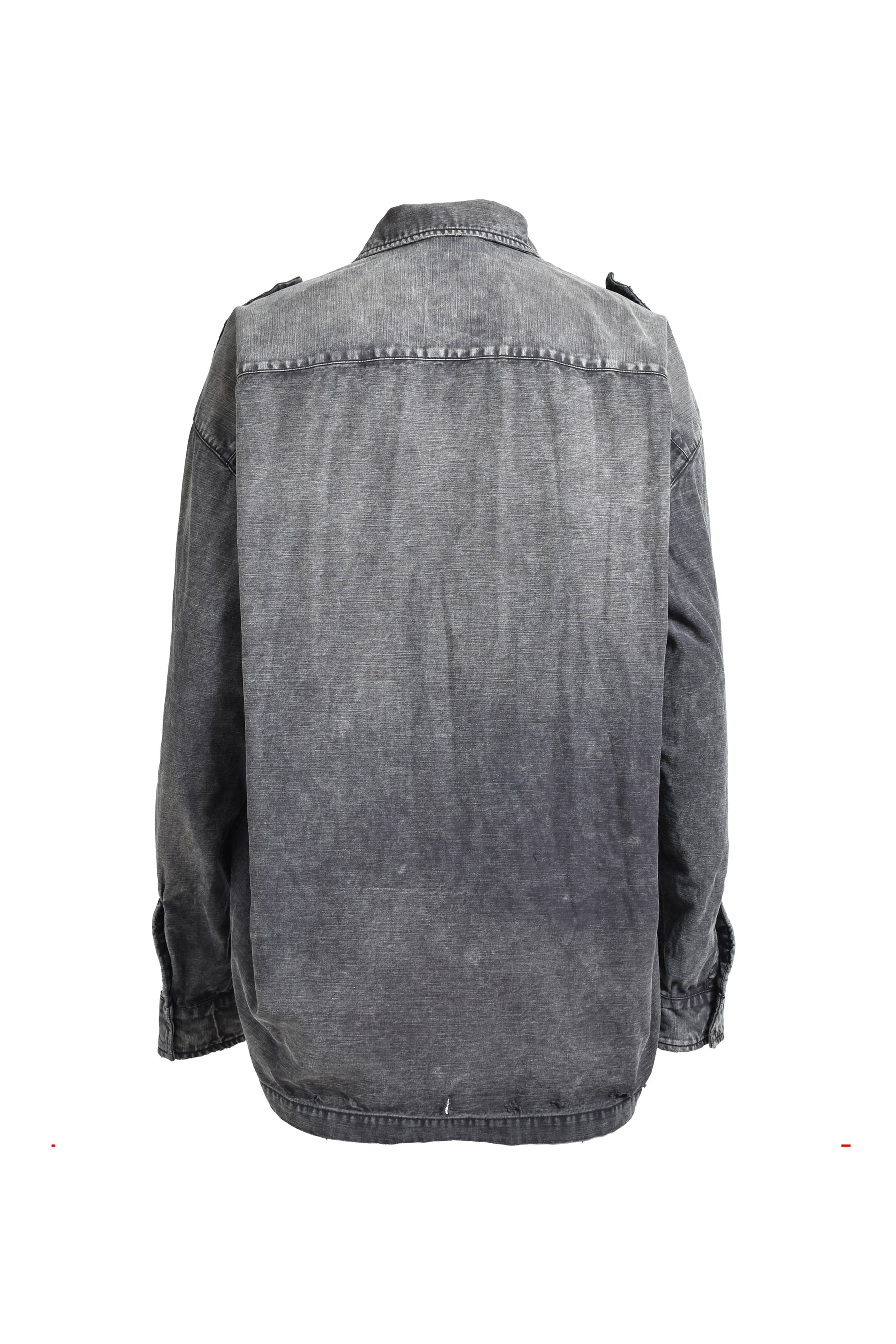 EMBELLISHED MILITARY SHIRTS / BLK