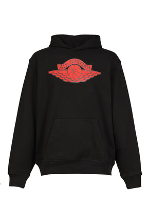 M J SM FLC HOODIE / BLK