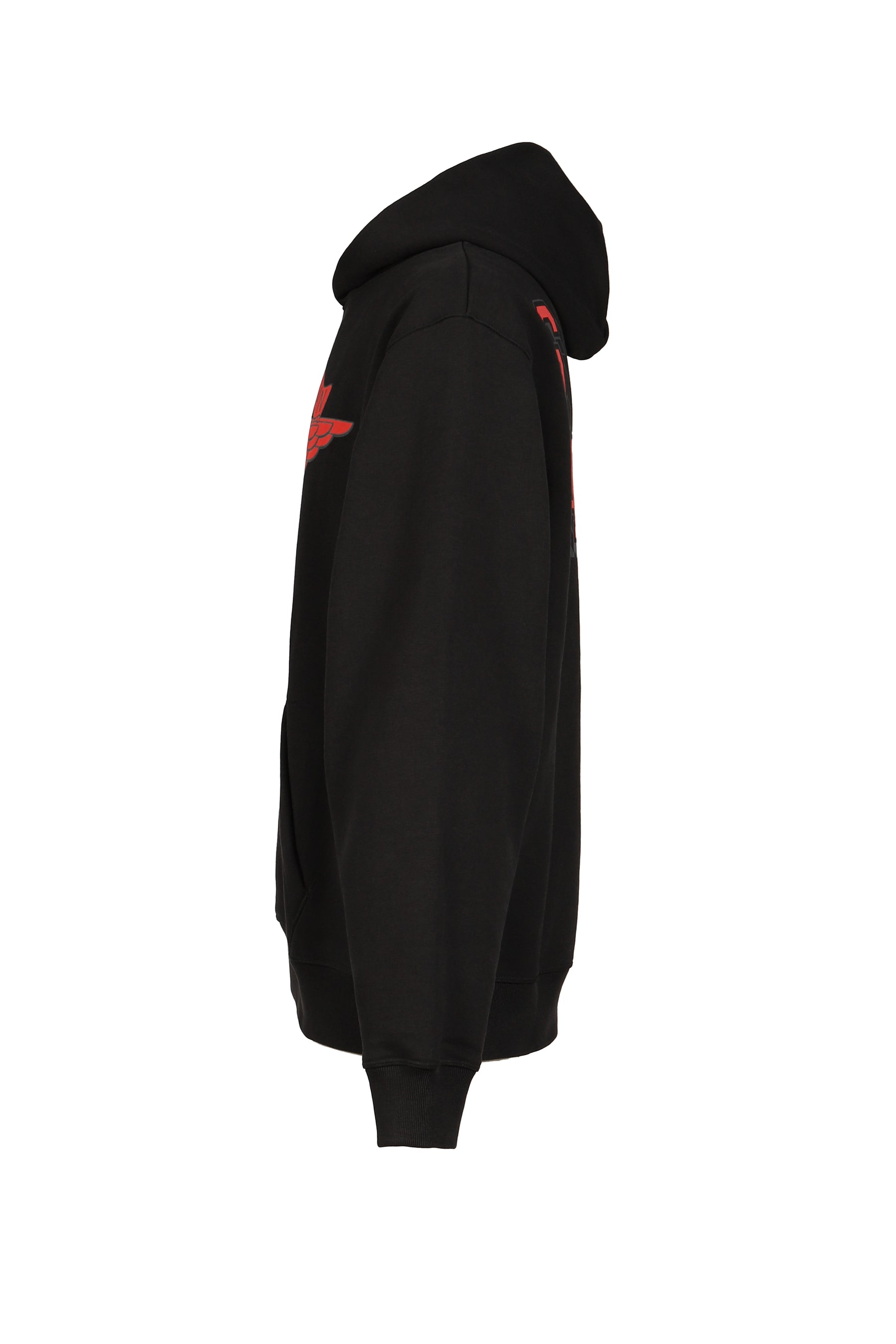 M J SM FLC HOODIE / BLK