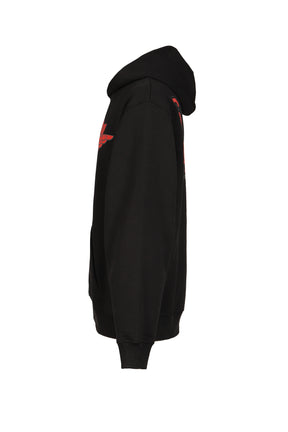 M J SM FLC HOODIE / BLK