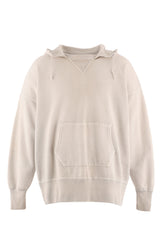 BB_AFTER HOODED HOODIE/V/GRAY / GRY