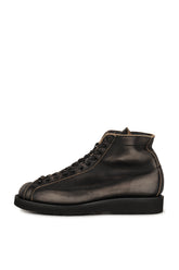 "HENRY" DISTRESSED MONKEY BOOTS / BLK