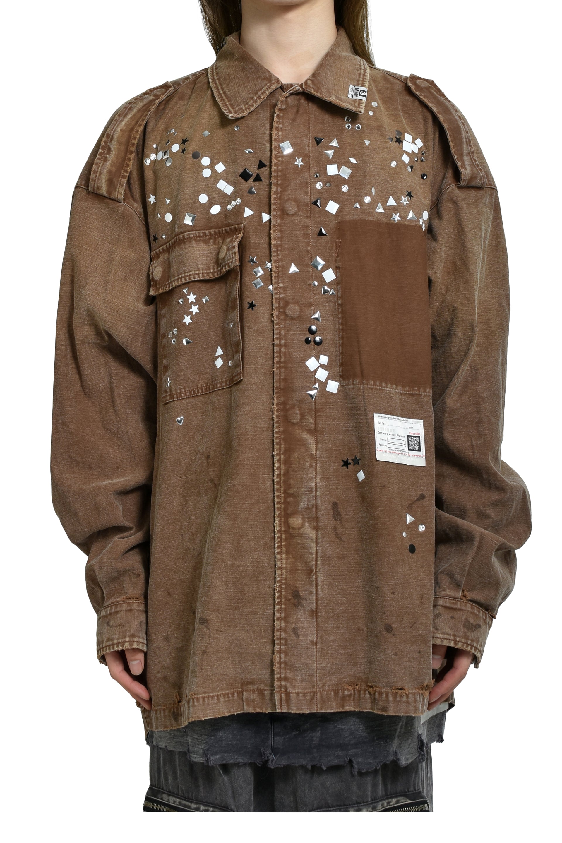 EMBELLISHED MILITARY SHIRTS / BRW