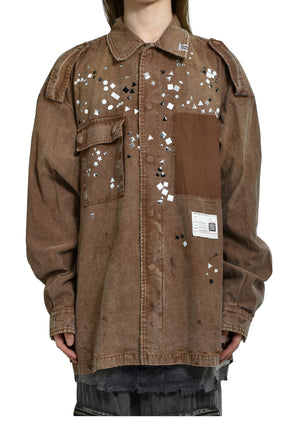 EMBELLISHED MILITARY SHIRTS / BRW