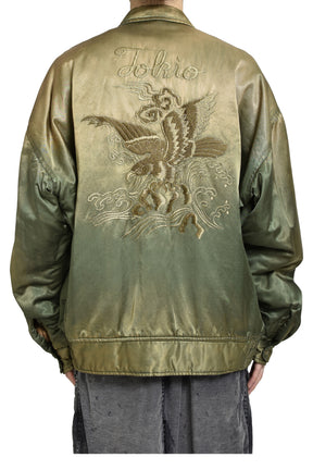 COLLARED SOUVENIR JACKET / KHA