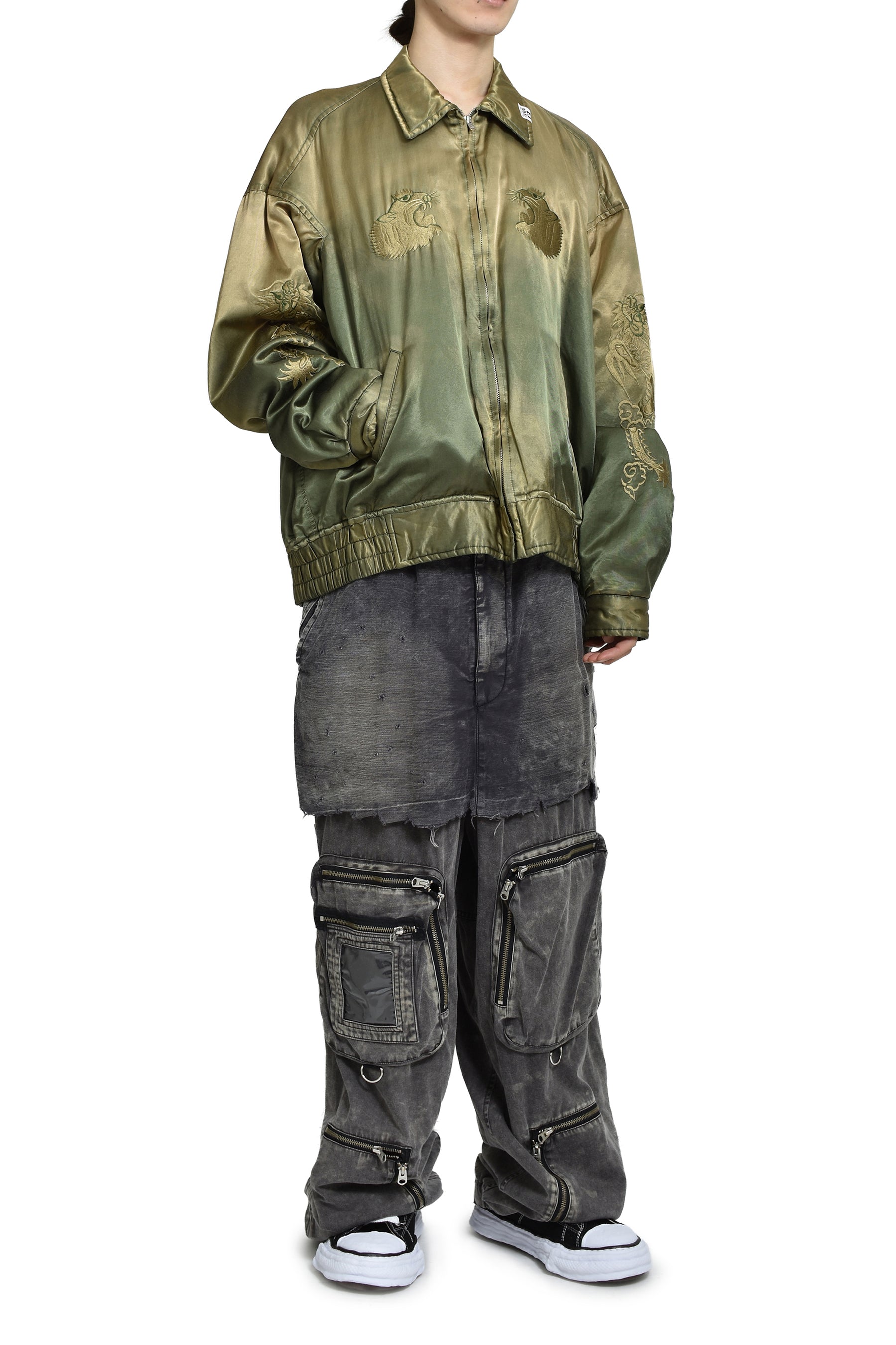 COLLARED SOUVENIR JACKET / KHA