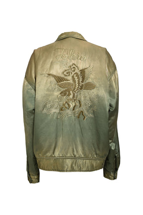 COLLARED SOUVENIR JACKET / KHA