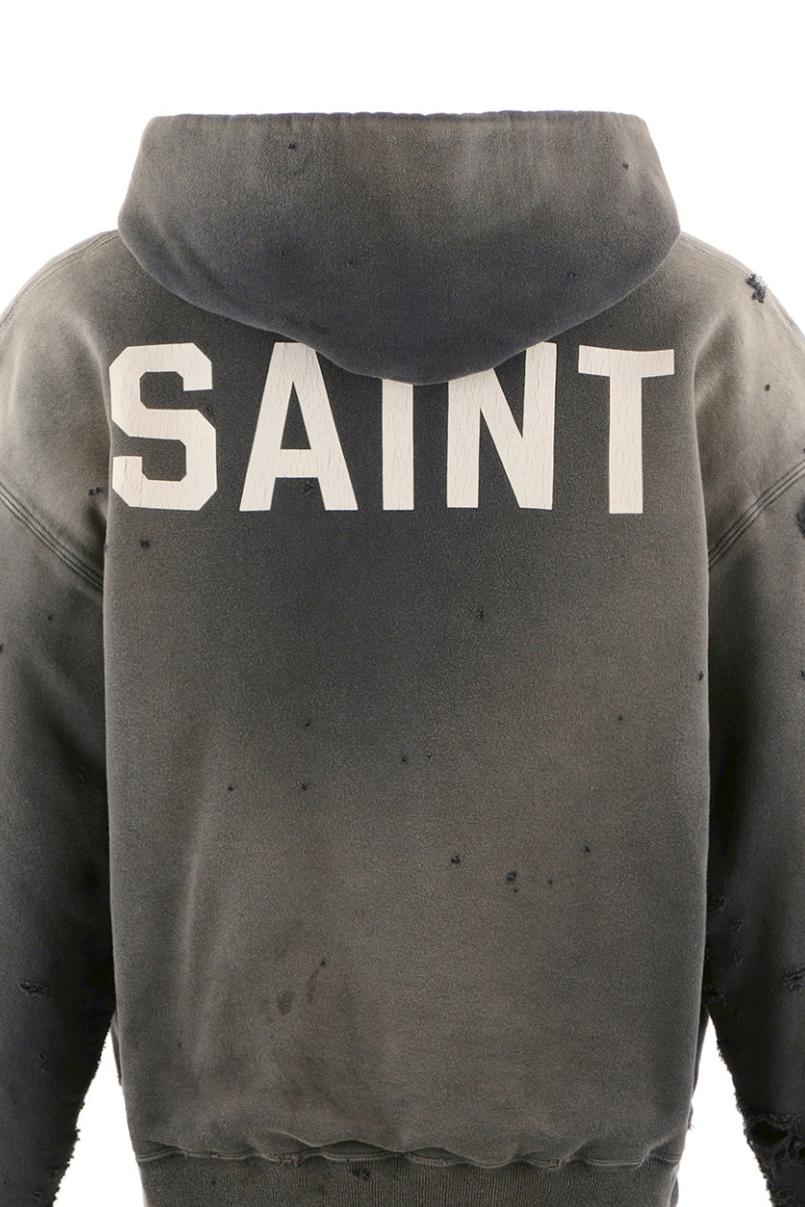 BB_DBL FACE HOODIE/SAINT / BLK
