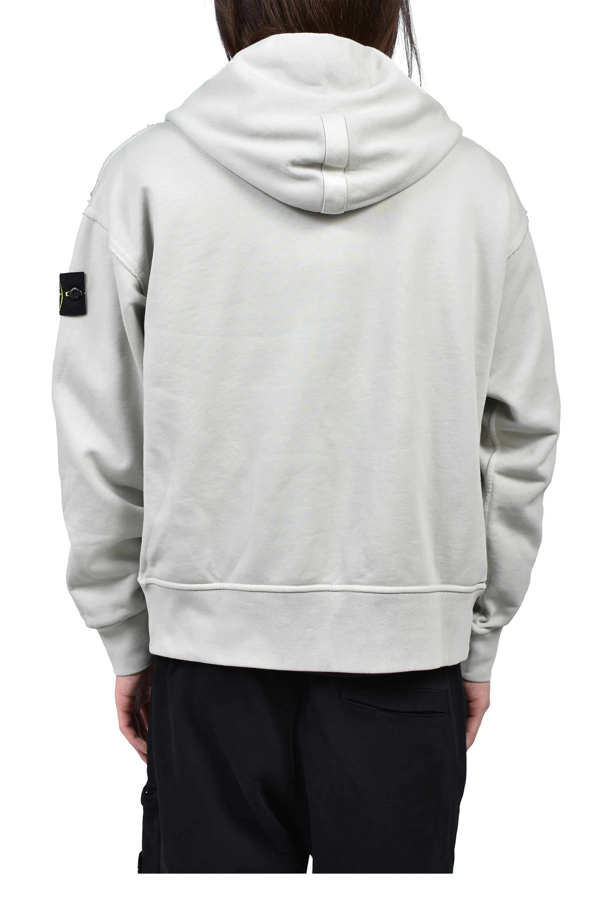 HOODIE SWEATER / PEARL GRY