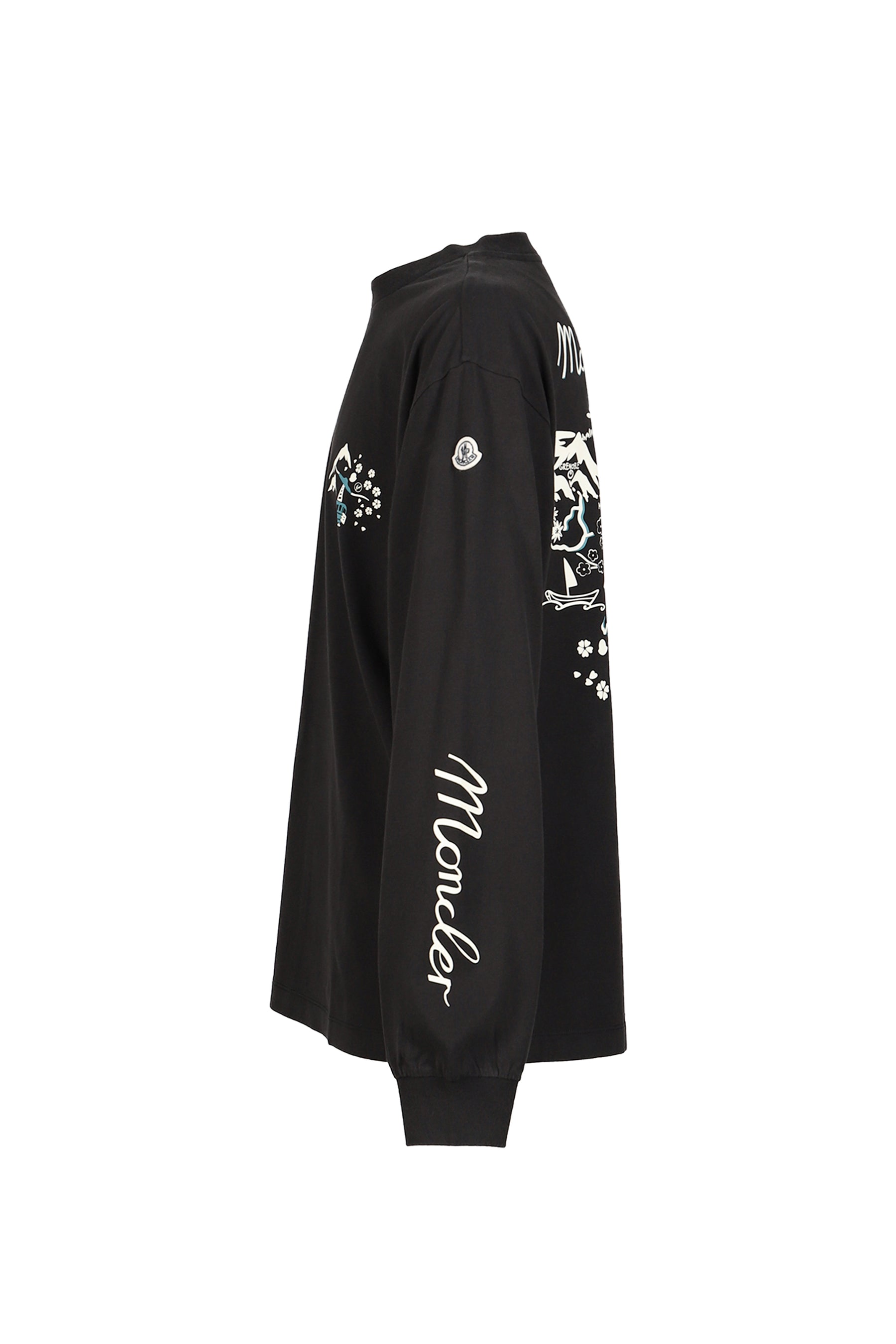LS T-SHIRT / BLK