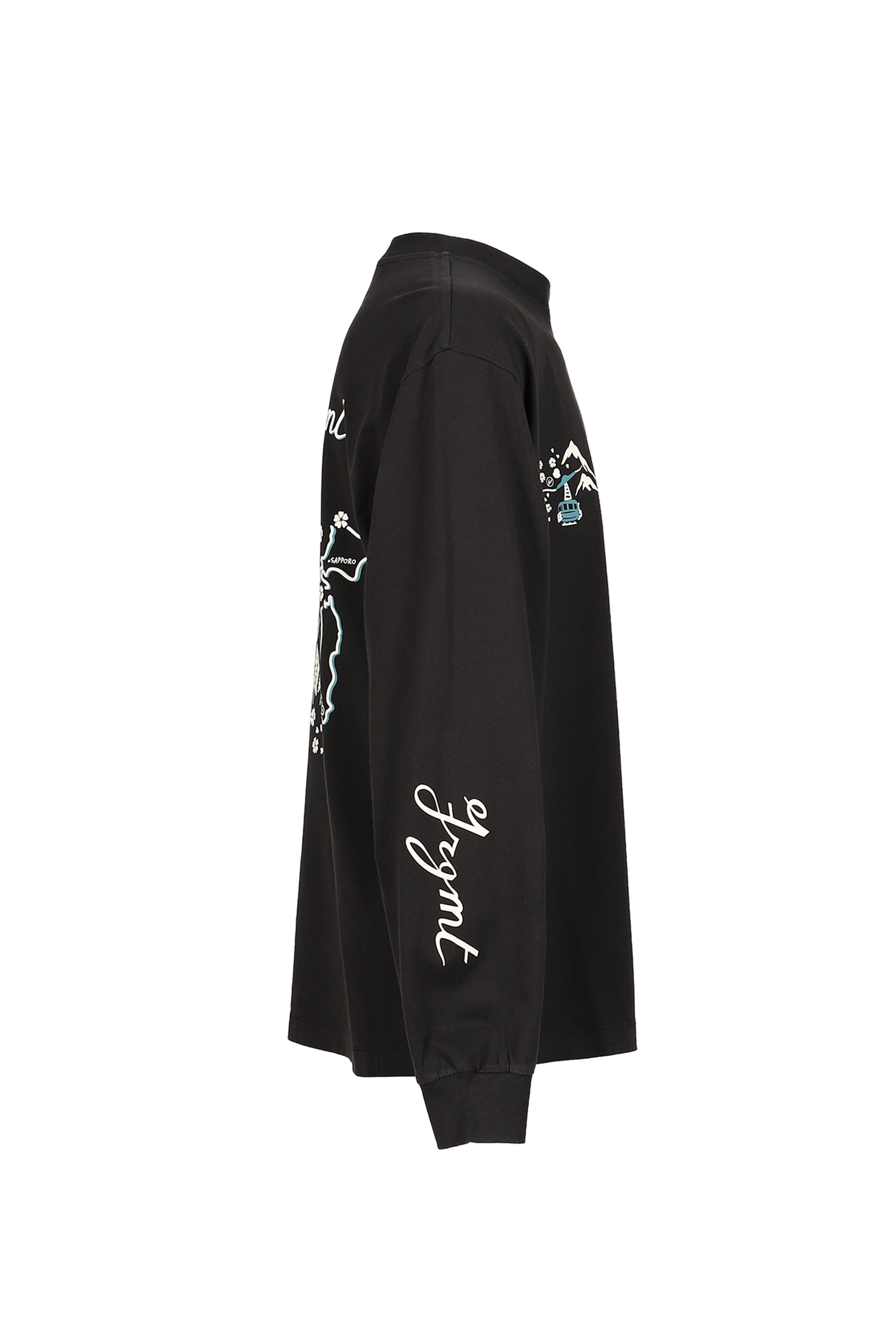 LS T-SHIRT / BLK