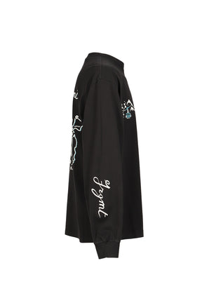 LS T-SHIRT / BLK