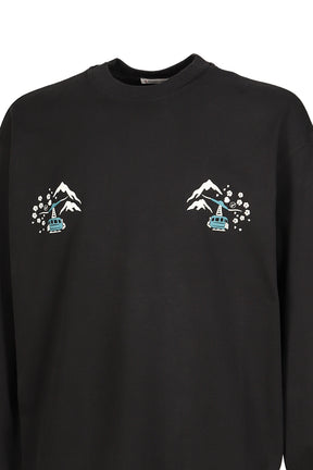 LS T-SHIRT / BLK