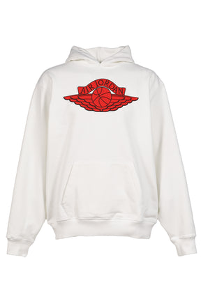 M J SM FLC HOODIE / WHT