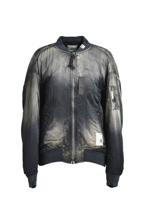 AGED FLIGHT JACKET / BLK